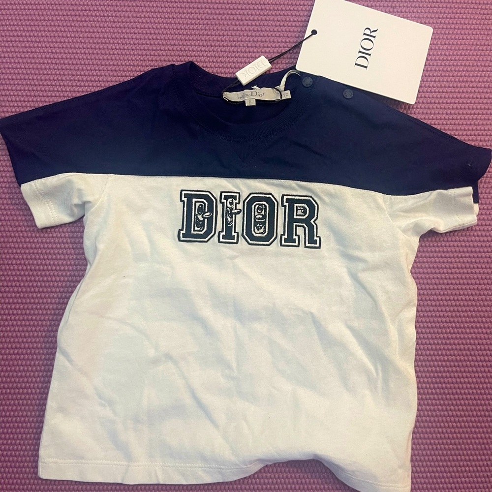 Christian Dior baby tshirt